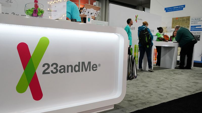 elsohemy's tweet card. Gene testing firm 23andMe said on Sunday it had filed for Chapter 11 bankruptcy protection in order to facilitate its sale, after years of struggling to find a sustainable business model.