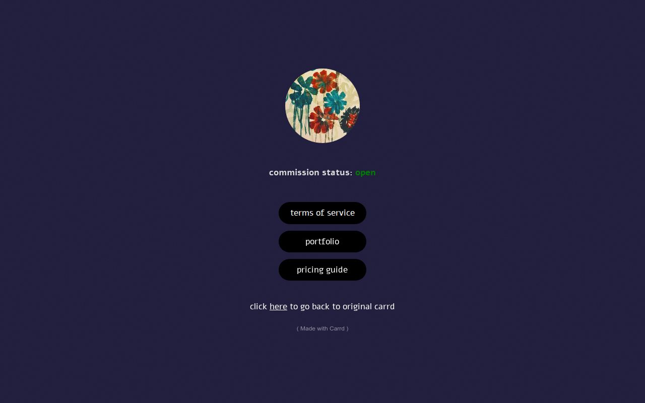 oreorioreo303's tweet card. commission details