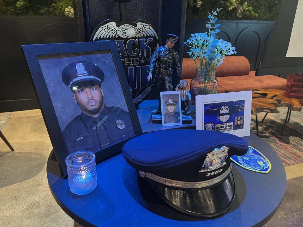 MilwaukeePolice's tweet card. MILWAUKEE -- Helping the family of fallen Milwaukee police officer Kendall Corder. A fundraising event was held Wednesday inside Venue 3 at the 3rd Street