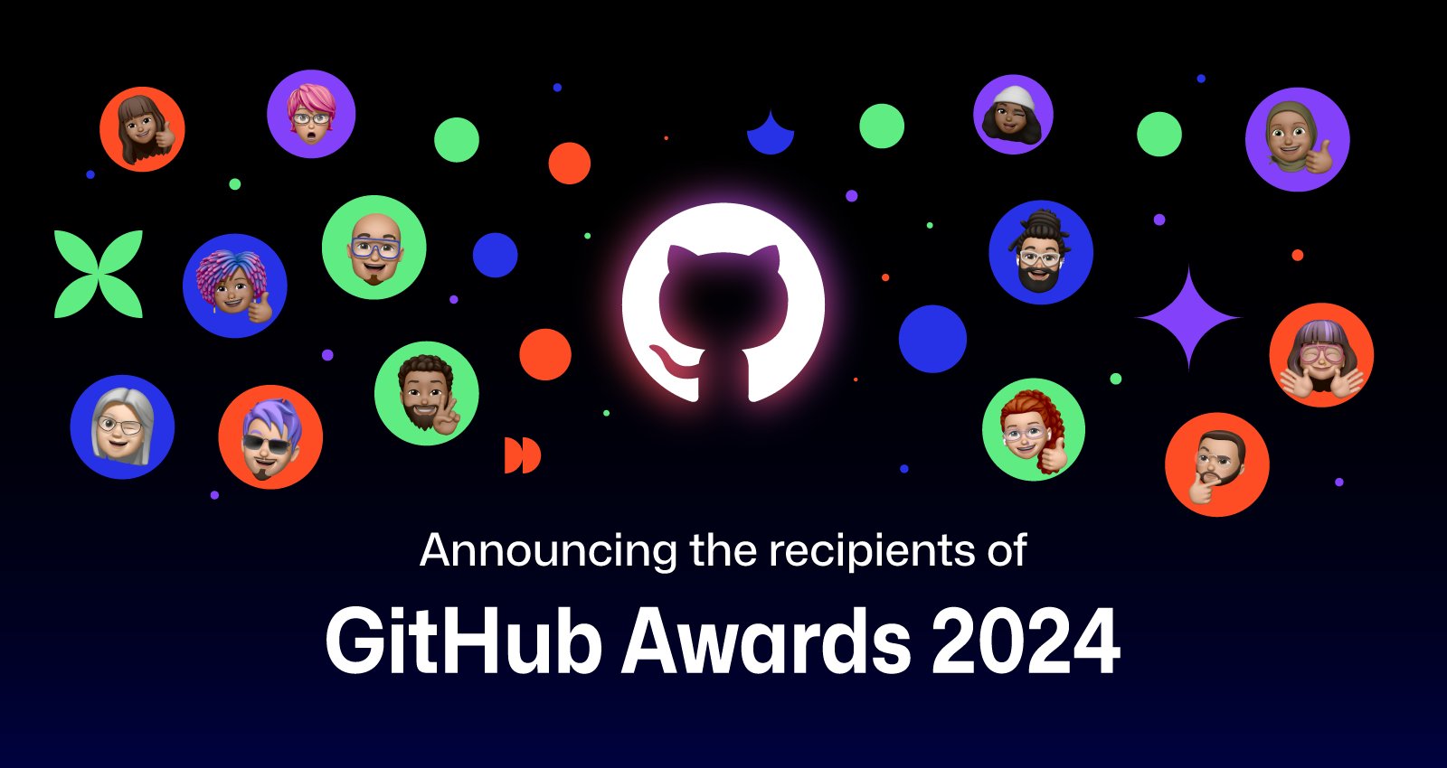 githubuniverse's tweet card. The GitHub Awards celebrates the outstanding contributions and achievements in the developer community by honoring individuals, projects, and organizations for creating an outsized positive impact on...