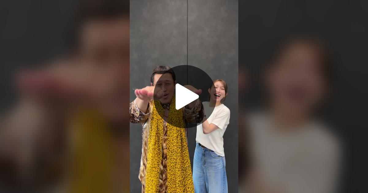 pikotaro_ppap's tweet card. 「いいね」が12.9K件、コメントが186件。「チェケラも一緒に踊っていただきました🙇‍♀️ #ピコ太郎　#ppap @ピコ太郎(PIKOTARO)公式 #pq藤真希」
