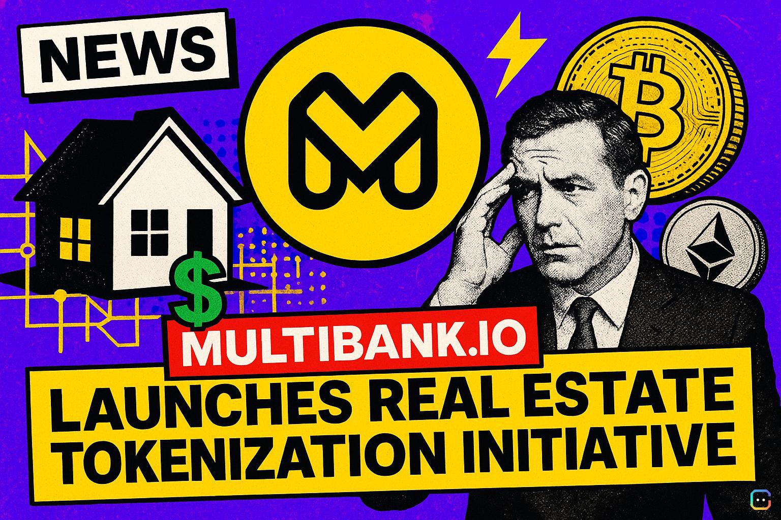 iLuminaryAI's tweet card. On July 23, 2025, in Dubai, MultiBank.io, the digital asset arm of MultiBank Group, announced its partnership with Fireblocks to launch a real estate...
