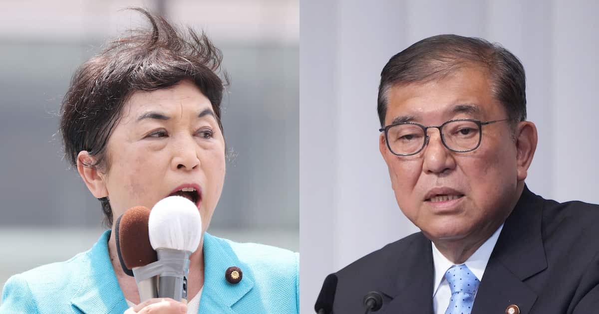 yoksig's tweet card. 社民党の福島瑞穂党首は23日の記者会見で、参院選で大敗した石破茂首相（自民党総裁）について「責任を取って辞めるべきだ」とする一方、「歴史修正主義者ではない」と…