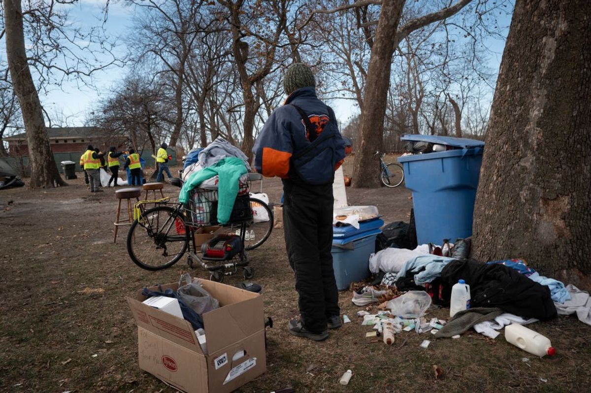 commondreams's tweet card. Trump's new executive order on homelessness is not a departure from policy failure. It is the logical continuation of a governance model that confuses erasure with resolution.