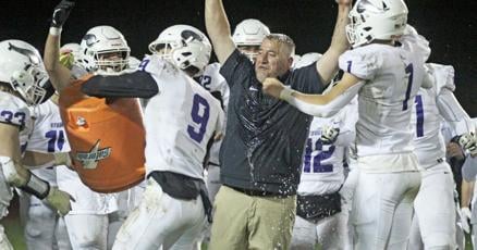 CourierHub's tweet card. The Stoughton football team is turning doubt into history.