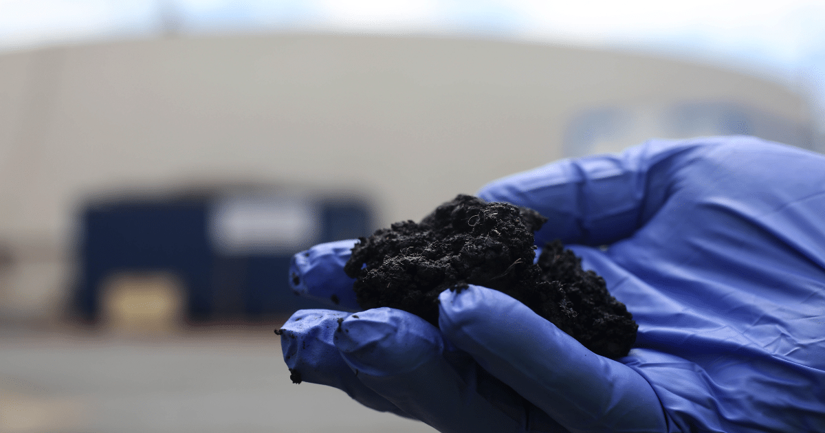 nyu_journalism's tweet card. Inside a Texas county’s battle against the use of sewage sludge and the forever chemicals left behind.