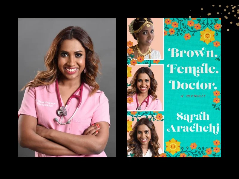 MonashPub's tweet card. Brown. Female. Doctor. examines the professional and personal life of a Sri Lankan paediatrician.