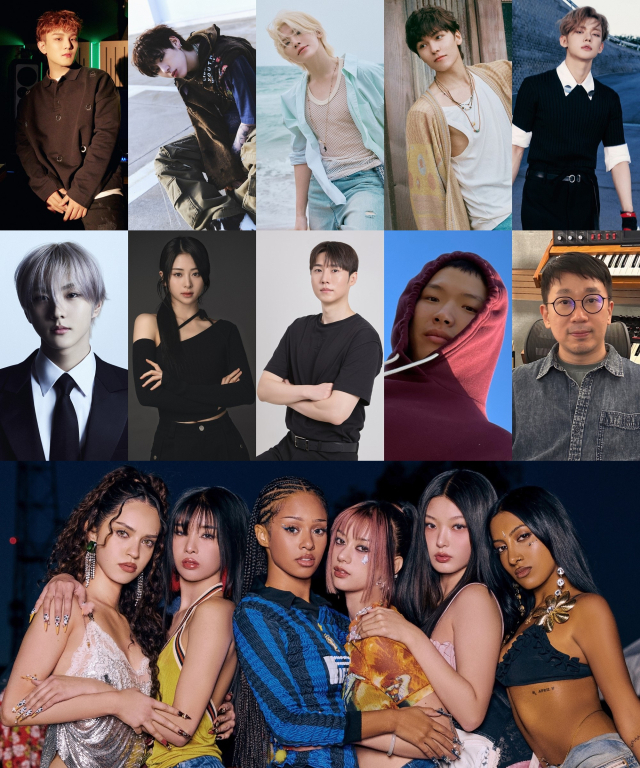 HYBEOFFICIALtwt's tweet card. 하이브 아티스트·프로듀서 16인, 美 레코딩 아카데미 회원 된다