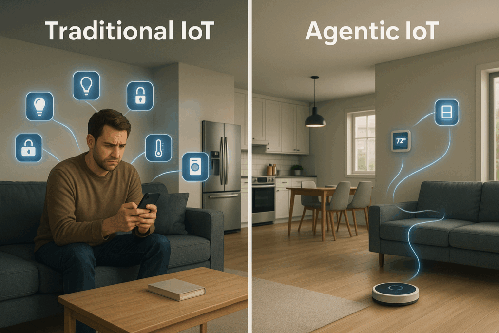 SEOExtent's tweet card. Agentic AIoT changes this dynamic entirely. With built-in intelligence, these devices can analyze situations and act autonomously.
