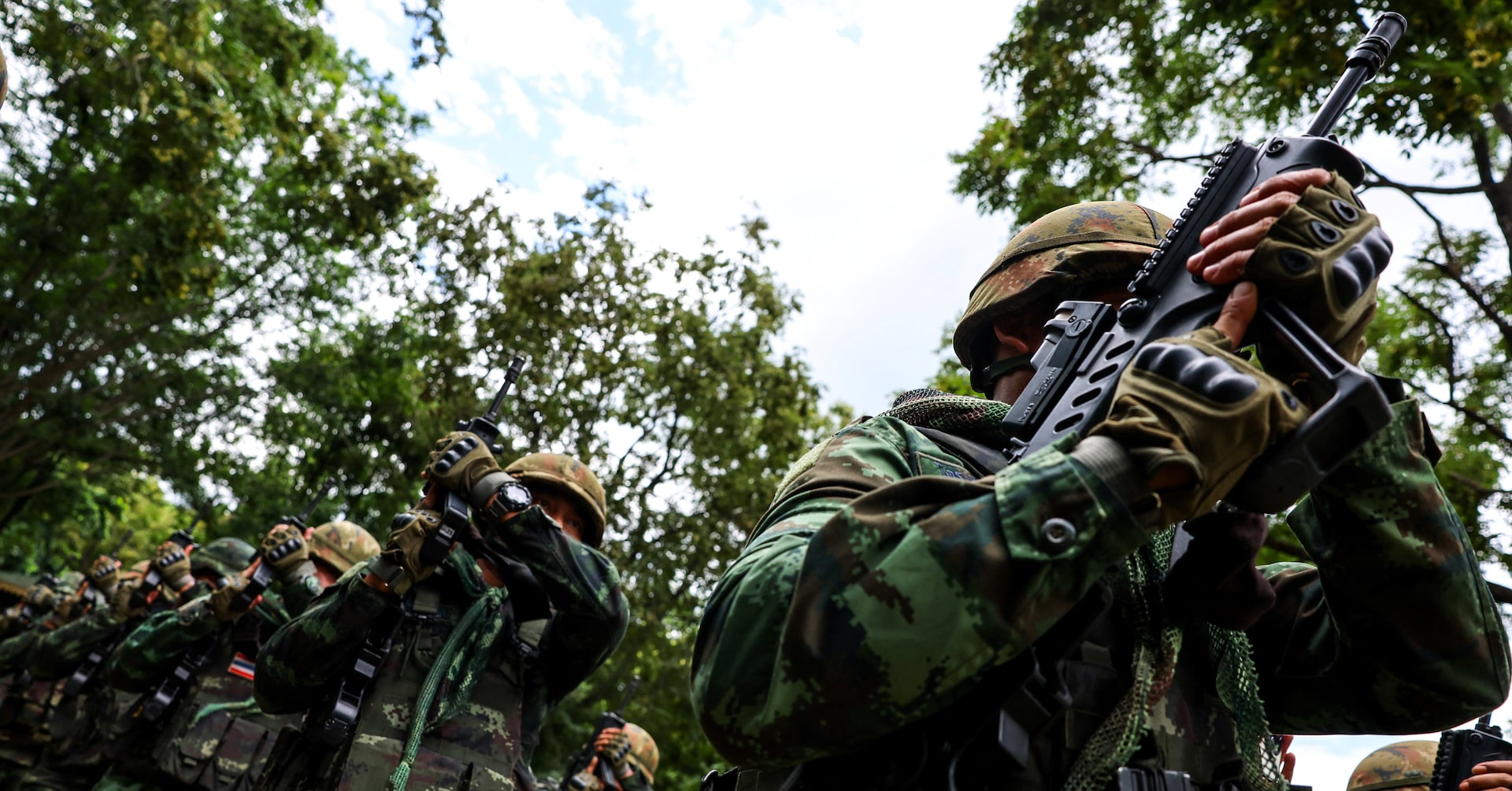 DerekJGrossman's tweet card. Of the six F-16 fighter jets that Thailand readied to deploy along the disputed border, one of the aircraft fired into Cambodia and destroyed a military target, the Thai army said.