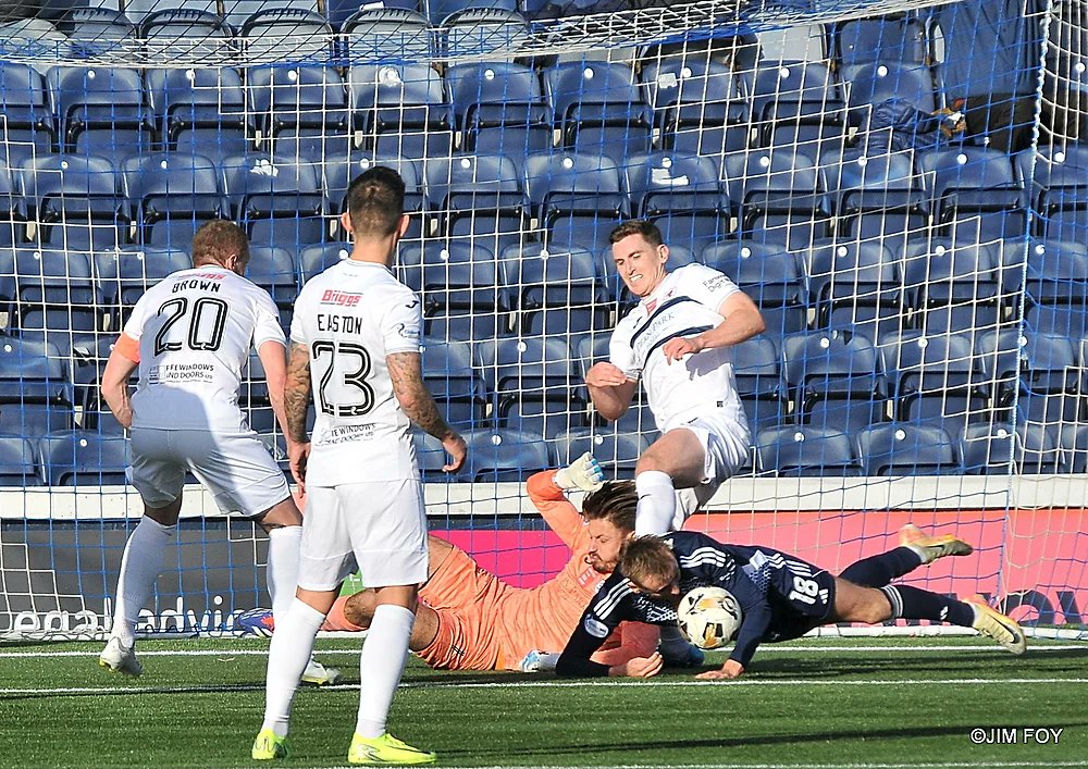 JimFoy7's tweet card. Raith Rovers 1 Queens Park 1. Raith Rovers 1 Queens Park 1 on October 19th 2024. photos by Jim Foy Photography