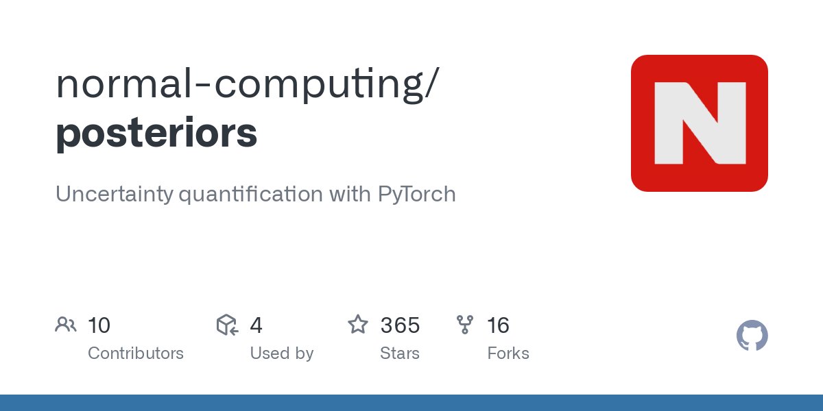 Sam_Duffield's tweet card. Uncertainty quantification with PyTorch. Contribute to normal-computing/posteriors development by creating an account on GitHub.