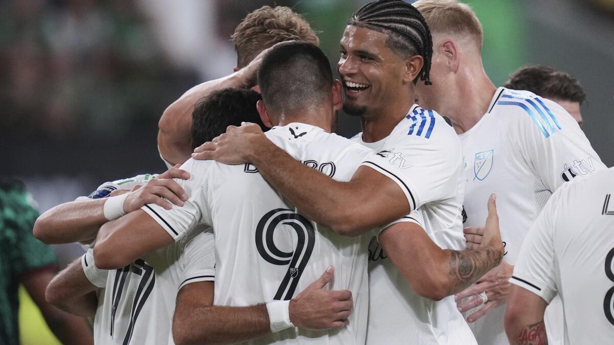 latimesespanol's tweet card. Sam Surridge, Tai Baribo y Brian White anotaron goles y el equipo estelar de la Major League Soccer derrotó el miércoles 3-1 al equipo de la Liga MX de México en el Juego de Estrellas de la MLS sin...