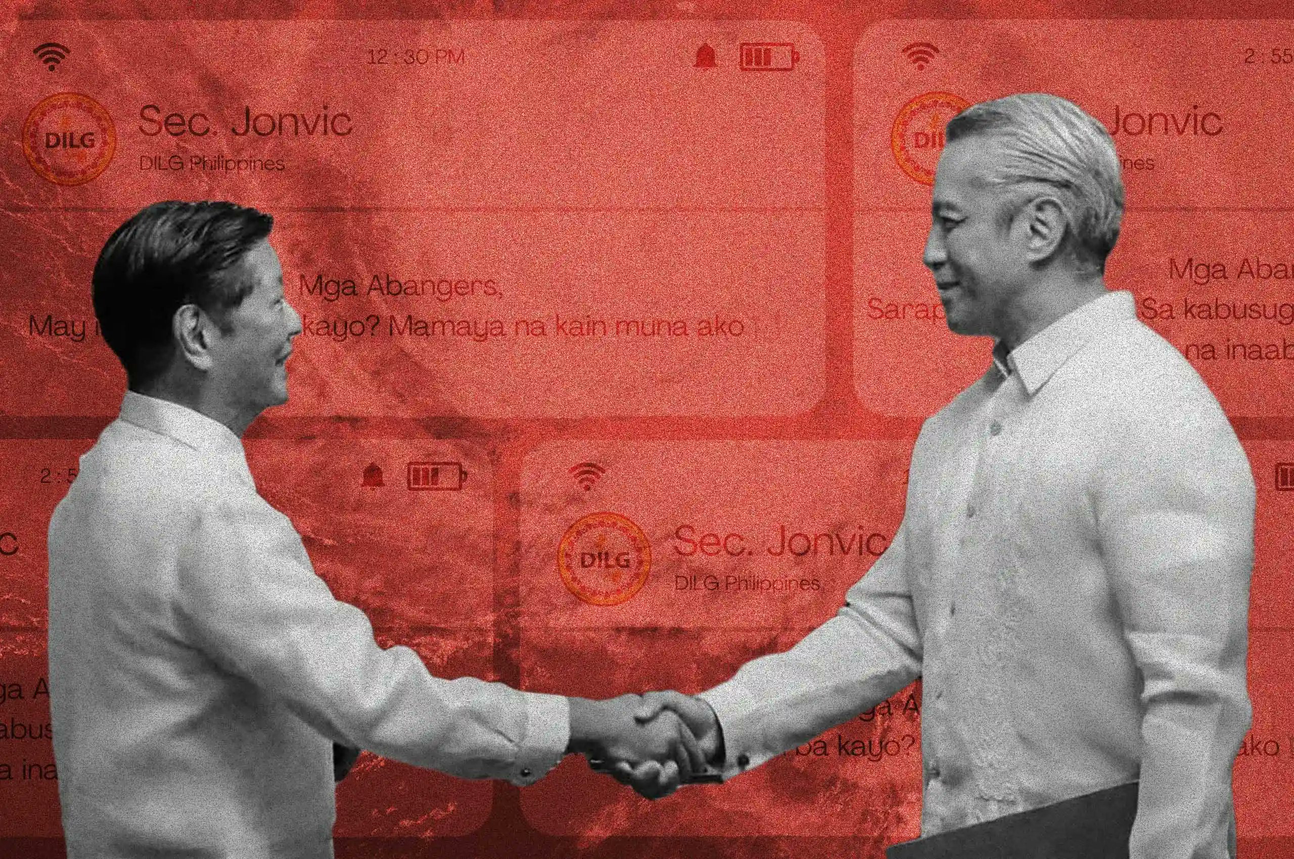 rollingstoneph's tweet card. President Ferdinand Marcos Jr. seems to have no problem with how DILG Secretary Remulla makes announcements on social media