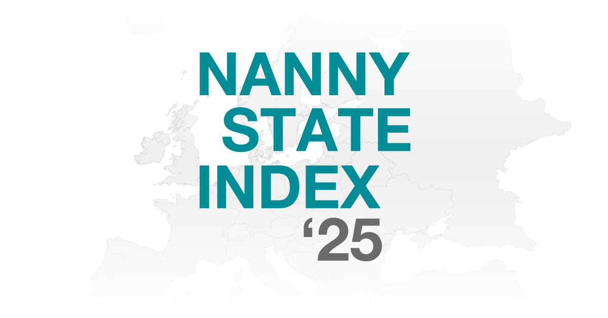 WBacklund's tweet card. The Nanny State Index ranks European countries by how much they interfere in your lifestyle choices — from what you eat and drink to whether you smoke or vape.