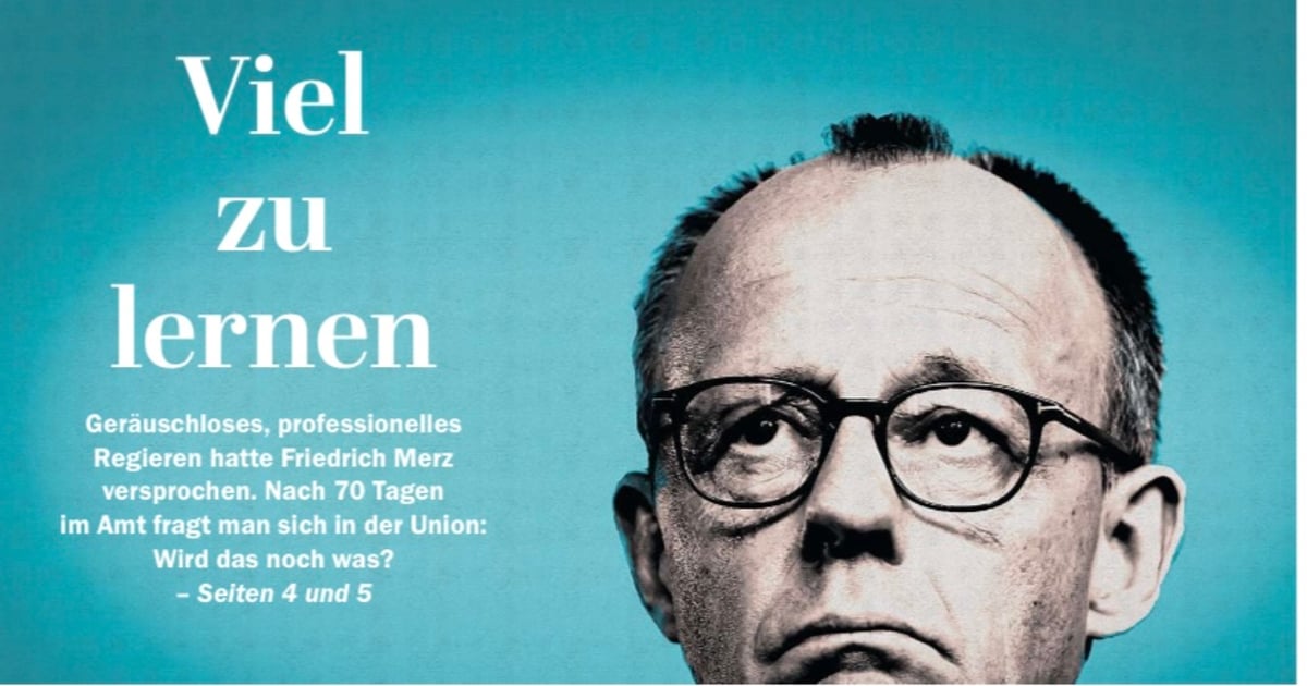 pthibaut's tweet card. La comparaison peut paraitre incongrue. La rivalité entre le nouveau chancelier et sa prédécesseure est légendaire. Mais la presse s'interroge. Friedrich Merz a surtout brillé depuis 70 jours sur la...