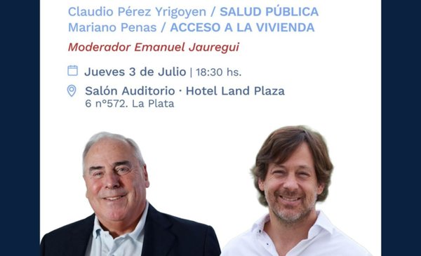 marianopenas1's tweet card. El próximo jueves 3 de julio, en La Plata, se llevará a cabo un conversatorio sobre Políticas Públicas con la participación ...