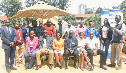 IFJGlobal's tweet card. The Kenya Union of Journalists (KUJ) in collaboration with the International Federation of Journalists (IFJ) under the Union To Union (UTU) Project 2025, held a two –day workshop on “Young Journali...