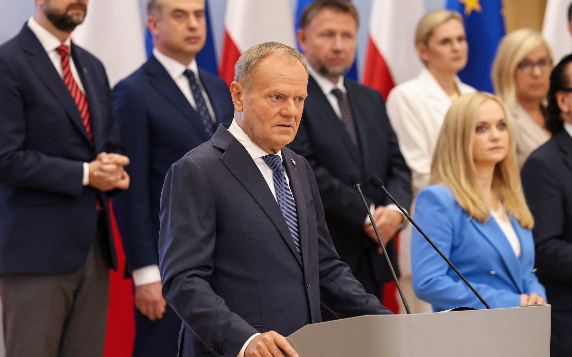 RGwiazdowski's tweet card. Mamy nowy Manifest 22 Lipca. Co prawda premier Donald Tusk sprytnie jego ogłoszenie rozłożył na dwa dni – 22 i 23 lipca – ale i tak PiS tę datę do niego przykle
