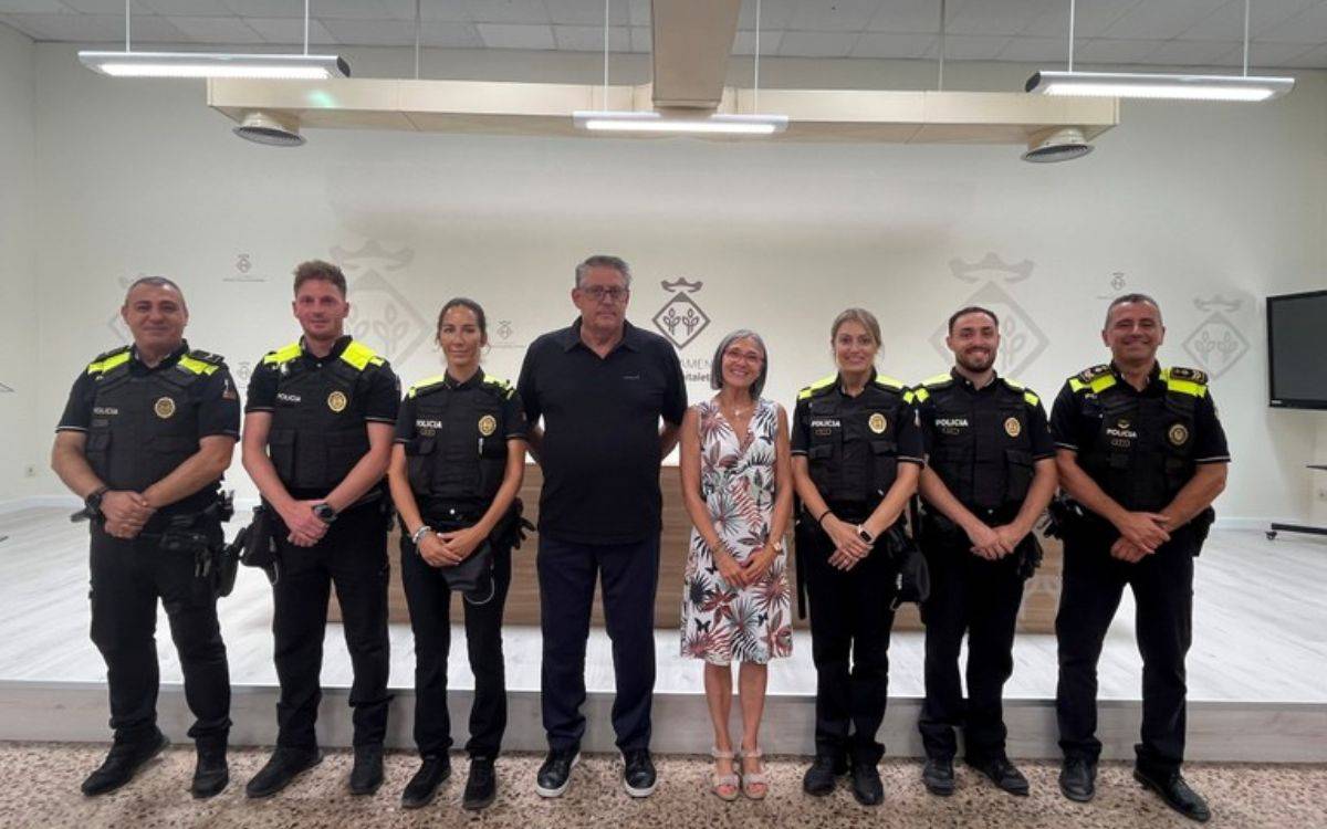 TGNdigital's tweet card. Quatre nous agents s'incorporen a la Policia Local de Vandellòs i l'Hospitalet de l'Infant per...