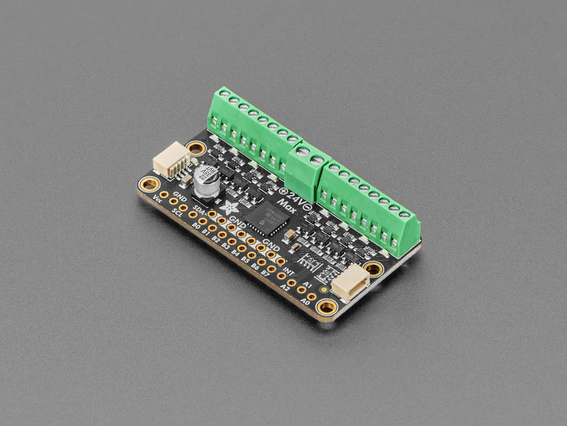 ssci's tweet card. I2C GPIOエキスパンダMCP23017が搭載されたI2C 8チャンネルソレノイドドライバです。