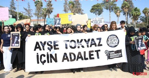 CEMREGAZETES's tweet card. İstanbul'da vahşice katledilen üniversite öğrencisi Ayşe Tokyaz için memleketi Hatay'ın Reyhanlı ilçesinde anlamlı bir yürüyüş gerçekleştirildi.