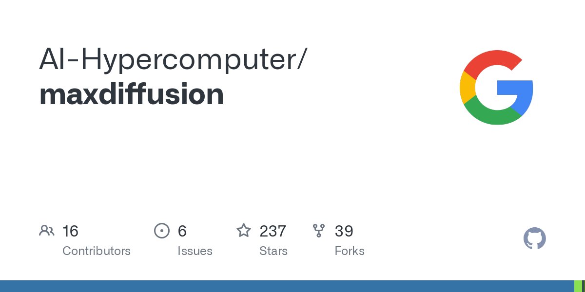 random_forests's tweet card. Contribute to AI-Hypercomputer/maxdiffusion development by creating an account on GitHub.