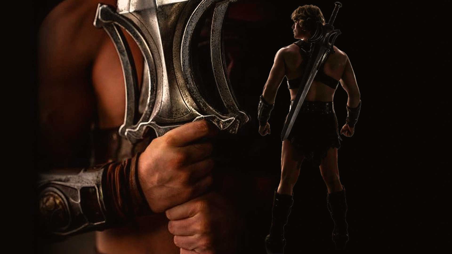 FortressZA's tweet card. He-Man returns in Masters of the Universe with a glowing new logo teaser.