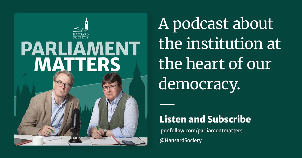 RuthFox01's tweet card. Join two of the UK's leading parliamentary experts, Mark D'Arcy and Ruth Fox, as they guide you through the often mysterious ways our politicians do business and explore the running controversies...