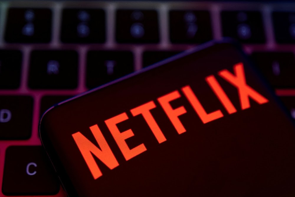FinancialMail's tweet card. Streaming economics is a winner-takes-most play, with Netflix emerging as the winner