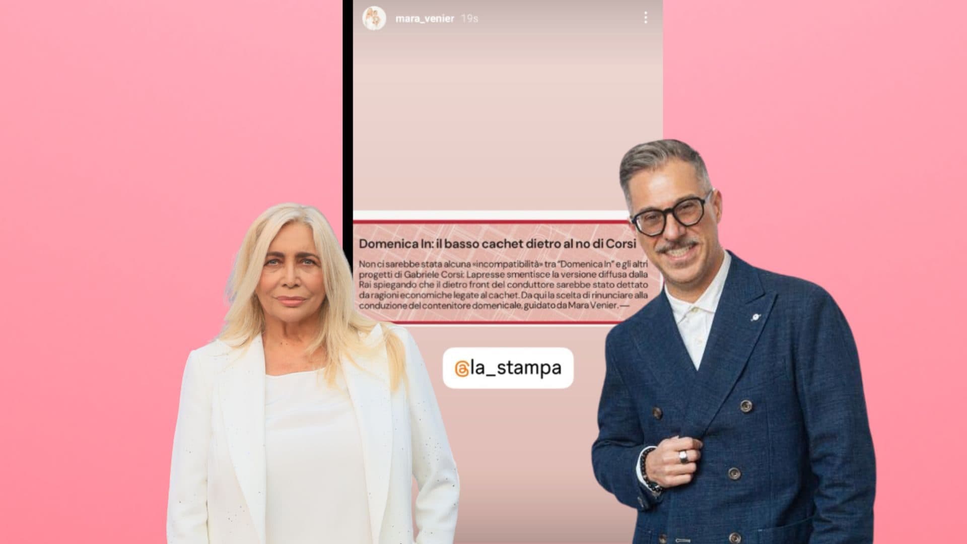 AndreaParre87's tweet card. A poche ore dal passo indietro di Gabriele Corsi, Mara Venier pubblica una storia su Instagram condividendo una ricostruzione sulle ragioni del no del conduttore. Poco dopo cancella la storia.