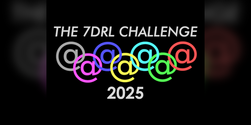 roguetemple's tweet card. Submissions to 7DRL Challenge 2025