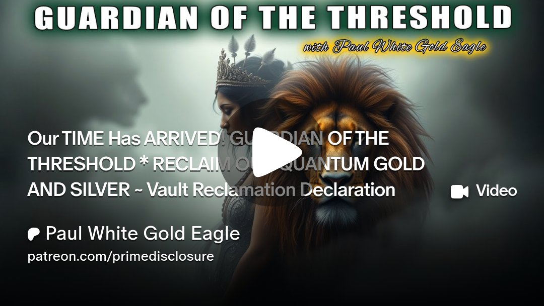 PaulGoldEagle's tweet card. Get more from Paul White Gold Eagle on Patreon
