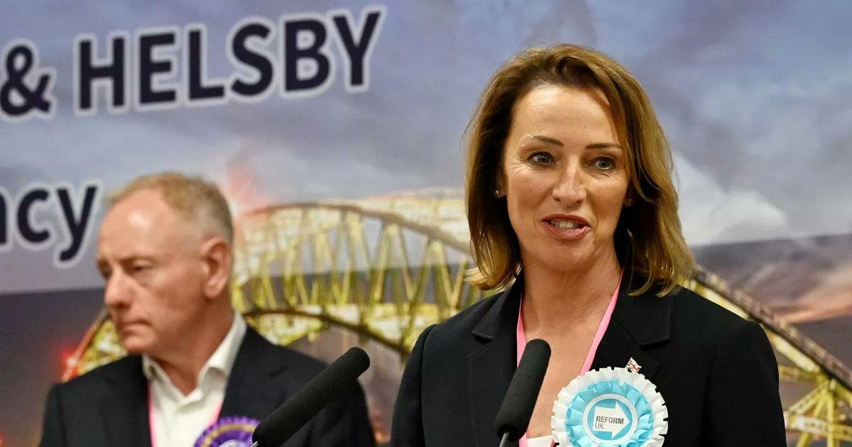 LiamThorpECHO's tweet card. Nigel Farage's party win victory by just six votes