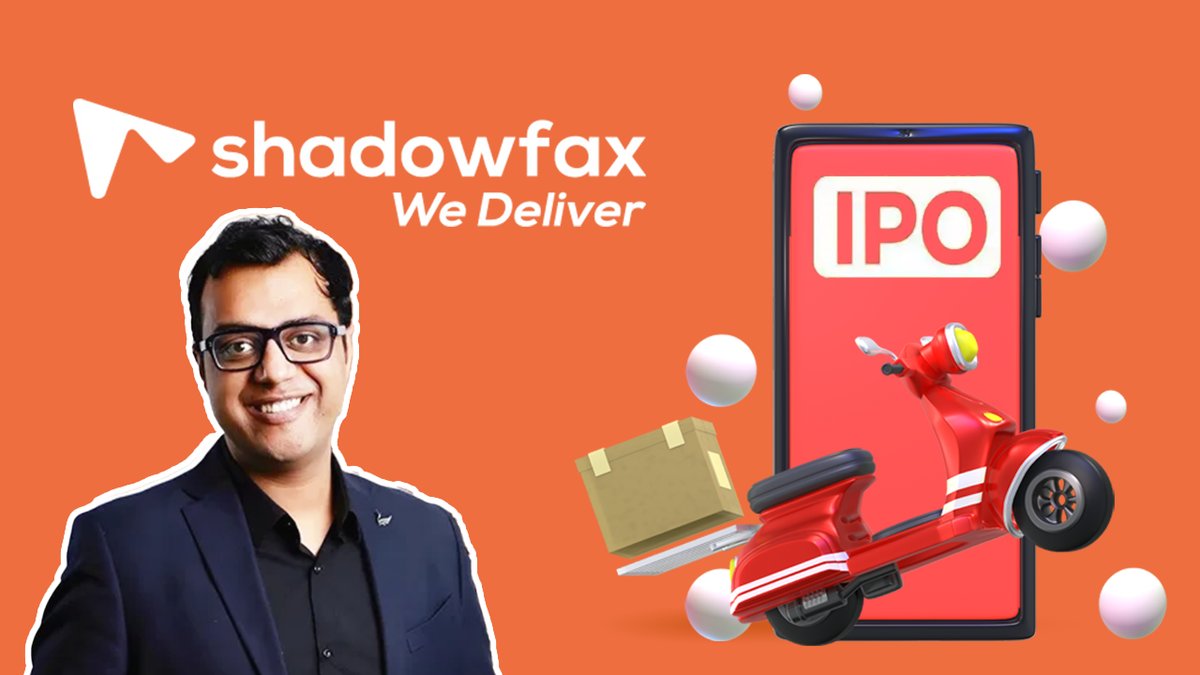 entrackr's tweet card. Shadowfax to raise Rs 2,000 crore (around $235 million) through its IPO, comprising a Rs 1,000 crore fresh issue and a Rs 1,000 crore OFS, according to its RoC filing.
