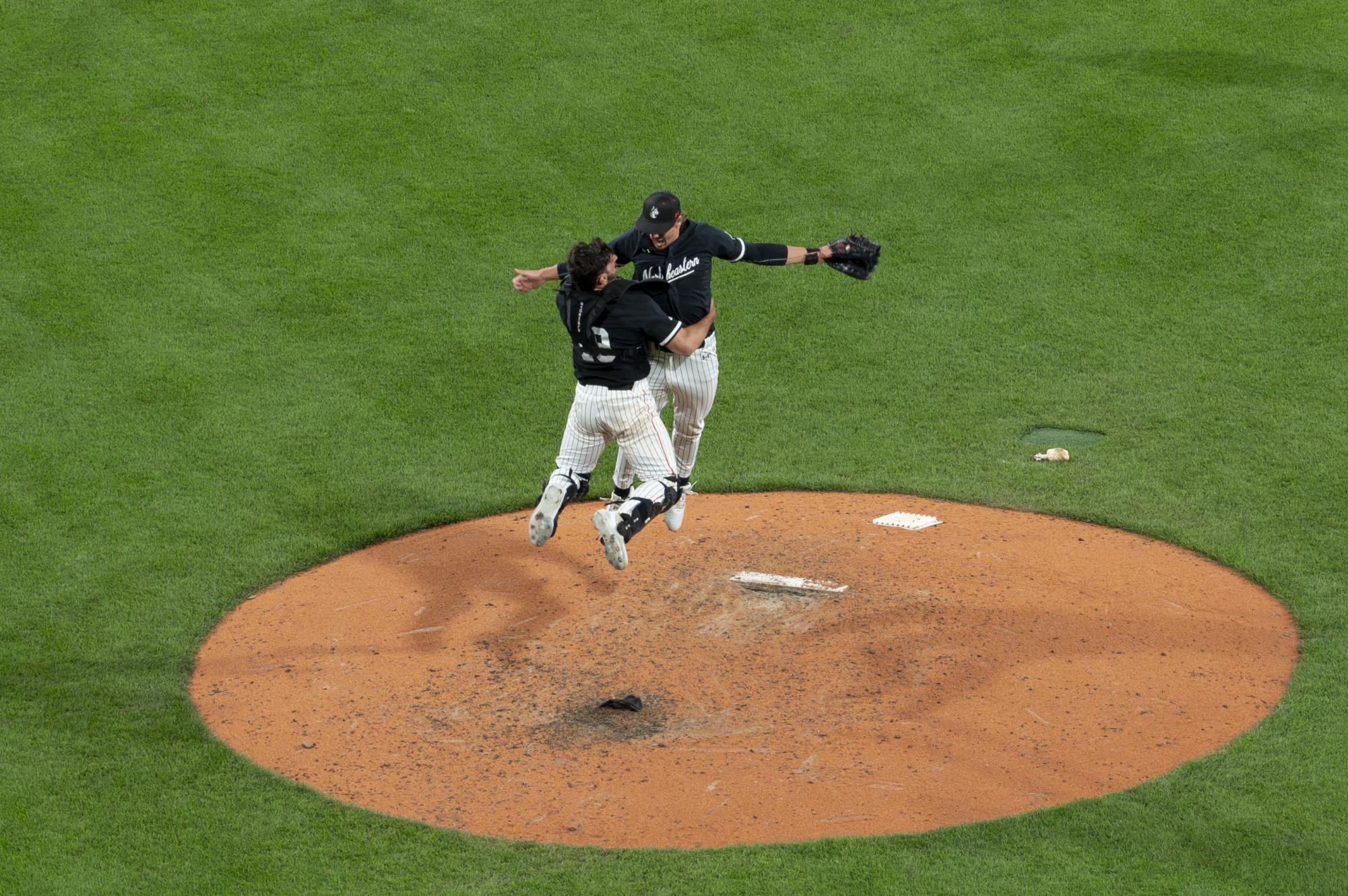 HuntNewsNU's tweet card. Northeastern baseball (34-9, 16-2 CAA) narrowly edged the Harvard Crimson (11-23, 8-9 Ivy) 5-4 in the Baseball Beanpot April 29 at Fenway Park. This was the second consecutive year and eighth time in...