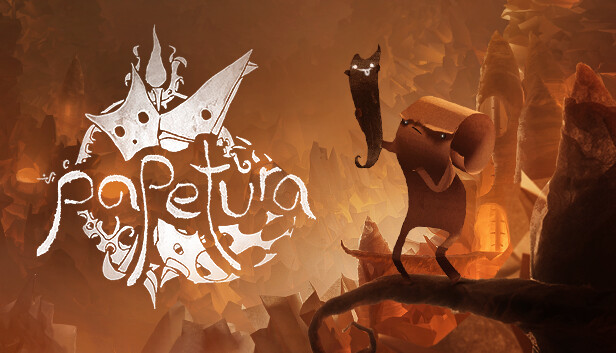 PetumsStudio's tweet card. Papetura is a short atmospheric adventure game, with unique world handmade entirely out of paper, and beautiful fragile music. It tells the story of two little creatures whose house is in danger of...