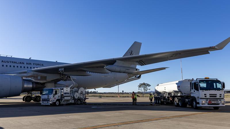CJLOG_ADF's tweet card. VIP transport flight uses a Sustainable Aviation Fuel (SAF) blend, a key milestone in the transition to cleaner energy.