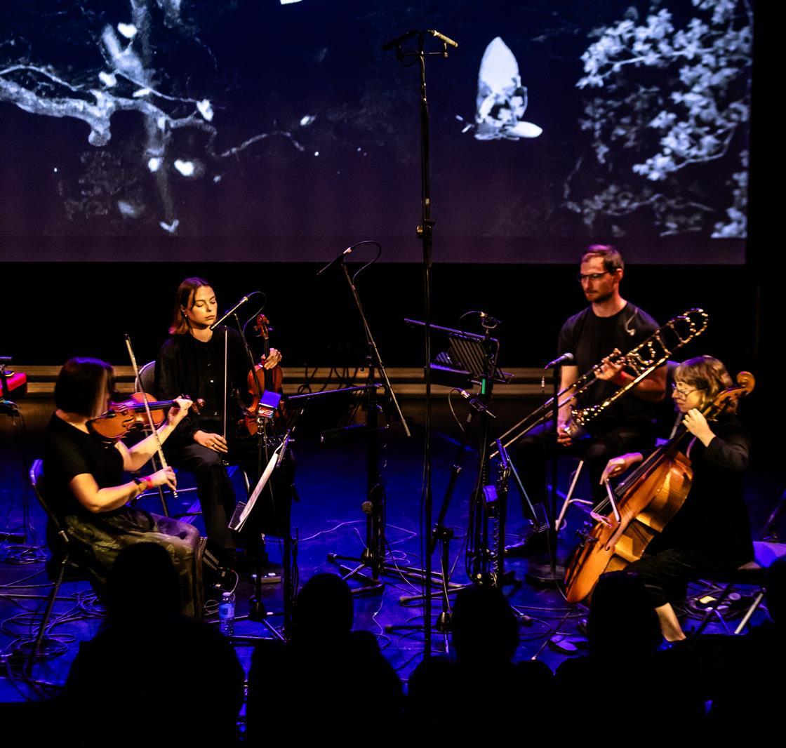 EllieWilsonUK's tweet card. Violinist and composer Ellie Wilson explains how her composition creates a dialogue between moths and humans, ahead of its London premiere on 5 July