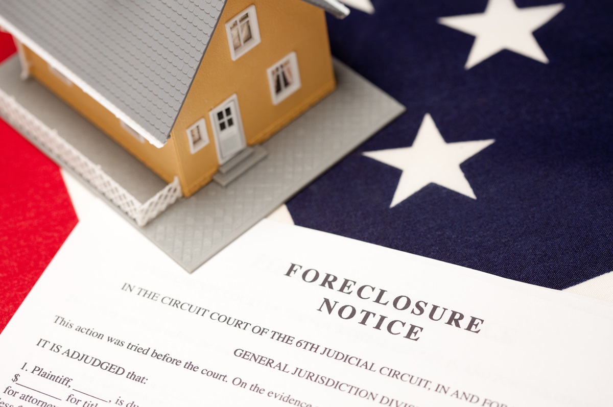 HelloSolutions1's tweet card. The new bill authorizes partial claims to prevent foreclosures, addressing the gap left by the terminated VASP program and potentially aiding over 90,000 delinquent VA loans.