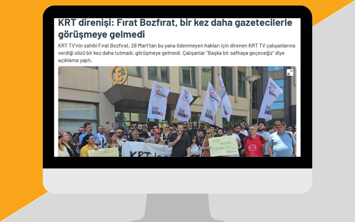 bianet_eng's tweet card. The court's justification for the censorship was to protect national security and public order.