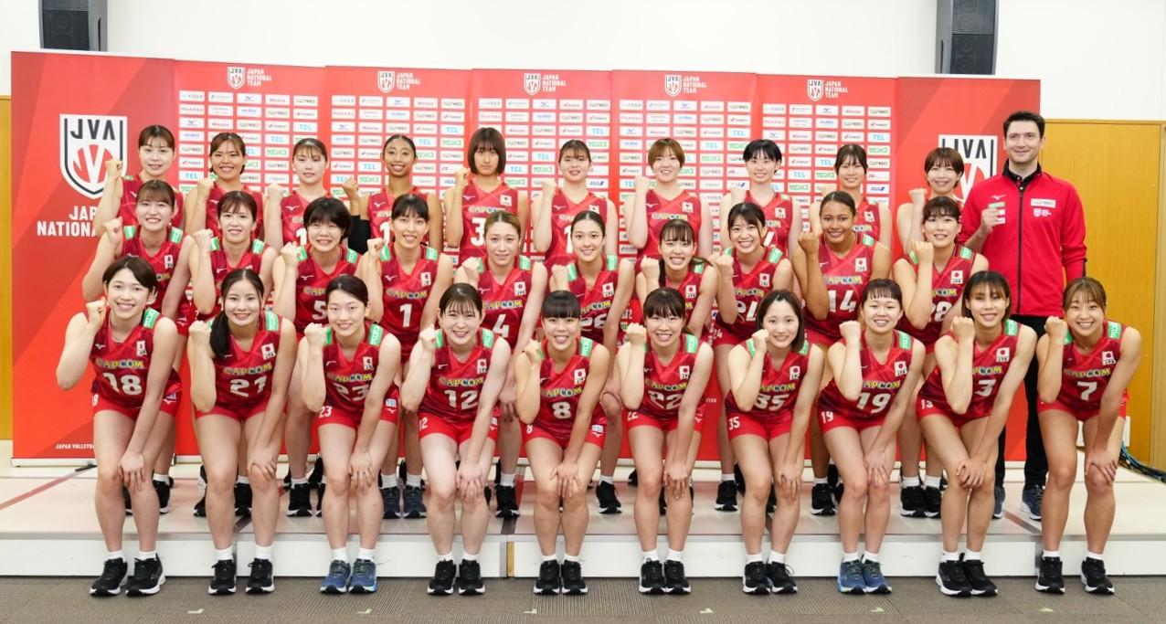 vbm_link's tweet card. 　公益財団法人日本バレーボール協会は24日、23日からポーランドのウッチで開催されているバレーボールネーションズリーグファイナルラウンドに出場する選手14人とリザーブ選手2人を発表した。7月9日から