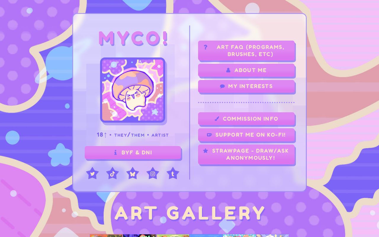 myco_oo's tweet card. myco's FAQ, info, and other links!
