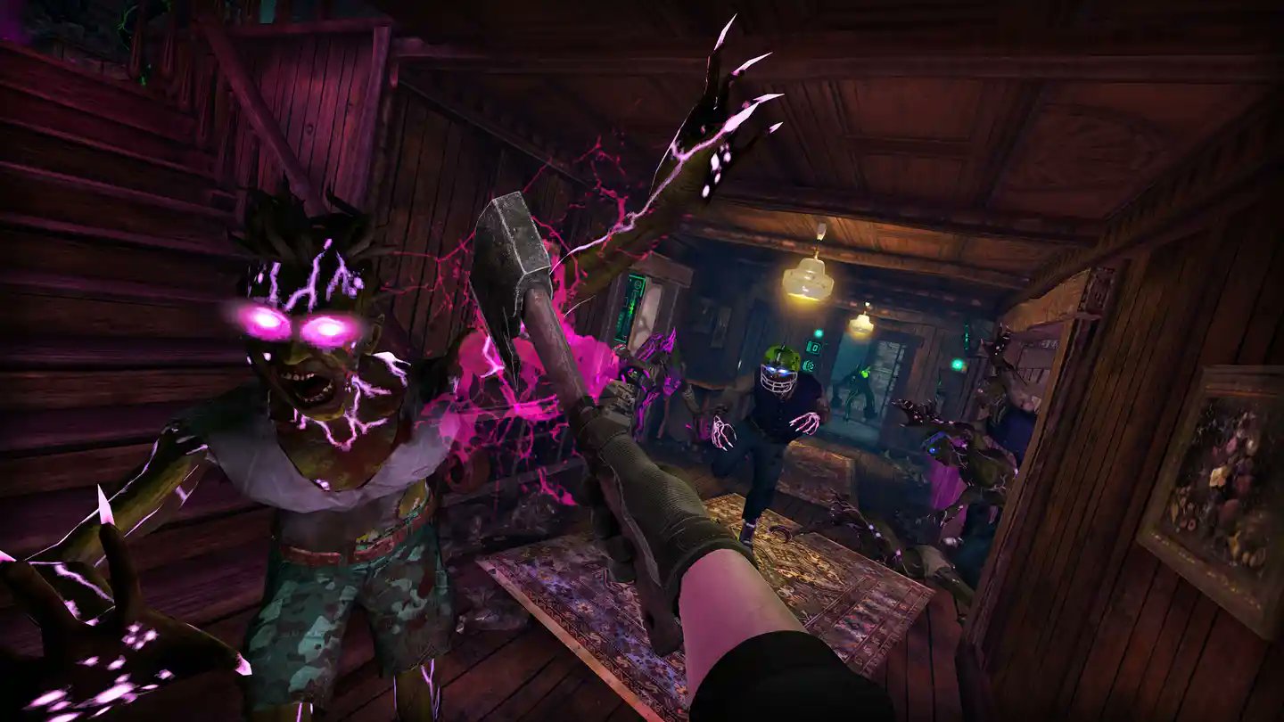 VrTodayMagazine's tweet card. Drop Dead: The Cabin brings classic 80s horror survival to PC with 4-player co-op, crossplay, roguelike gameplay, and enhanced visuals. Wishlist now on Steam!