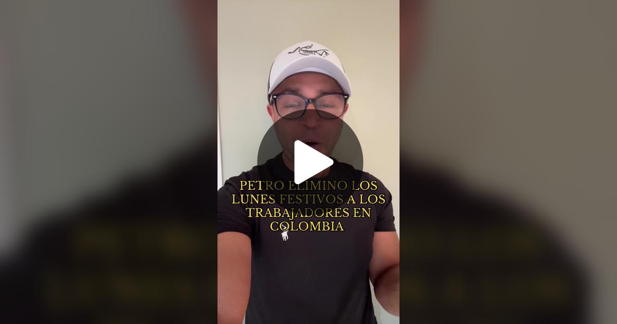 JosLuisrueda11's tweet card. 83K me gusta, 7003 comentarios. "🚨EL GUERRILLERO PETRO ELIMINÓ LOS LUNES FESTIVOS A LOS TEBAJADORES CON SU NUEVA REFORMA LABORAL"