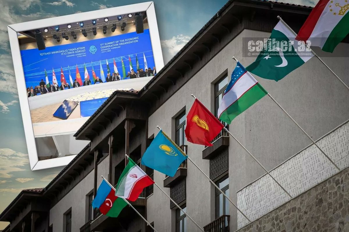 CaliberEnglish's tweet card. The recent XVII summit of the Economic Cooperation Organisation (ECO), held in the revived heart of Karabakh—the city of Khankendi—became a truly landmark event...