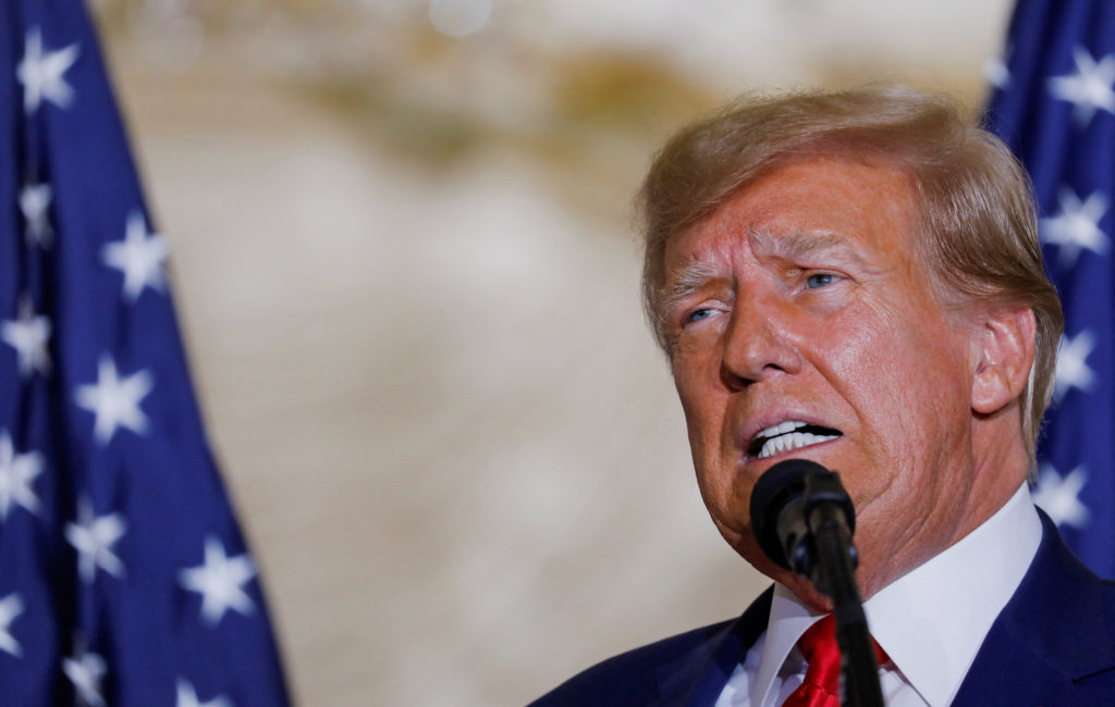 PBS's tweet card. Following his arrest and arraignment, former President Donald Trump returned to his Florida estate where he delivered a defiant and embittered address. While his indictment has been written into the...