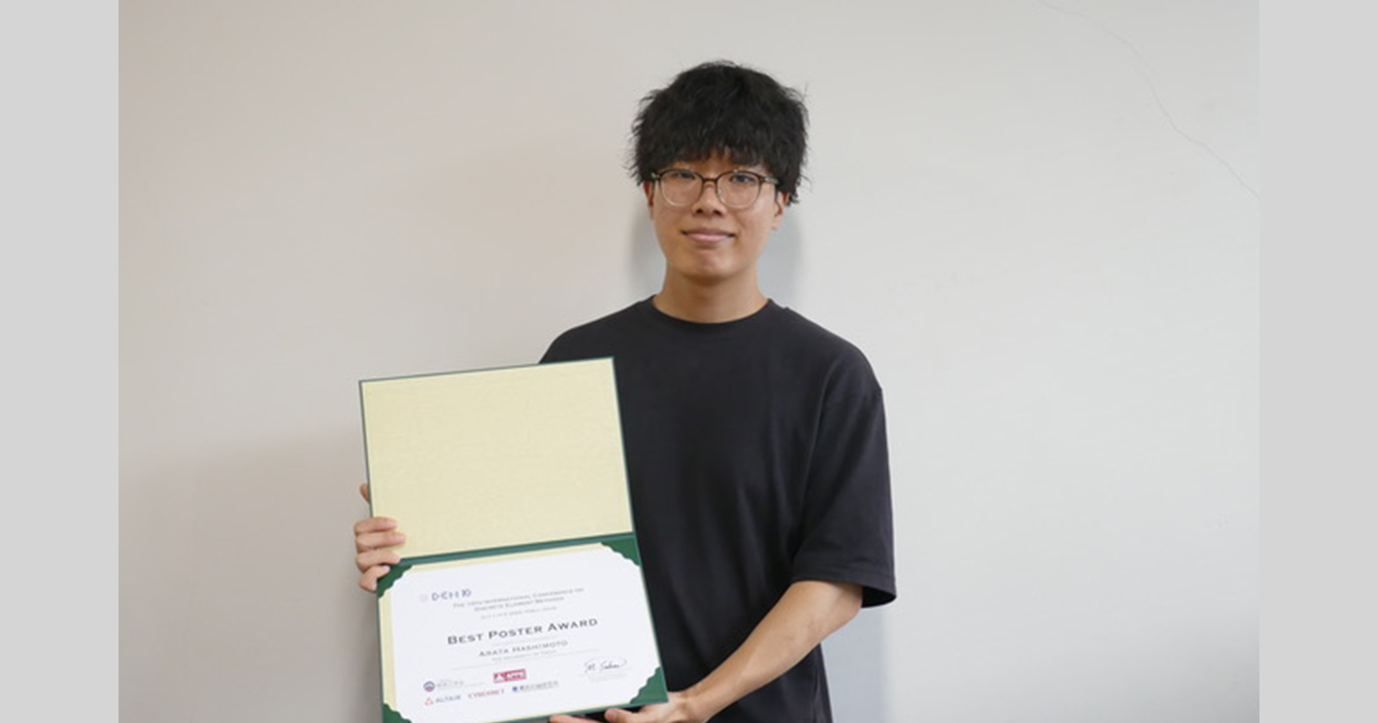 Eng_Univ_Tokyo's tweet card. 原子力国際専攻 酒井研究室 橋本 新さん（M2）が The 10th International Conference on Discrete Element Methods (DEM10) において Best Poster Award を受賞されました。