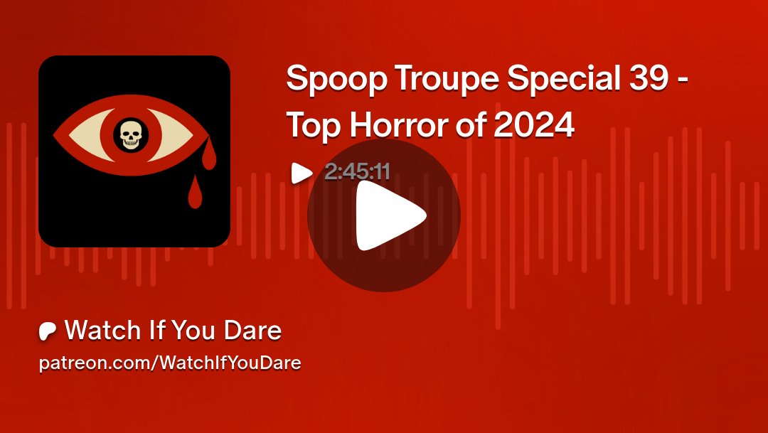 WatchIfYouDare's tweet card. Get more from Watch If You Dare on Patreon