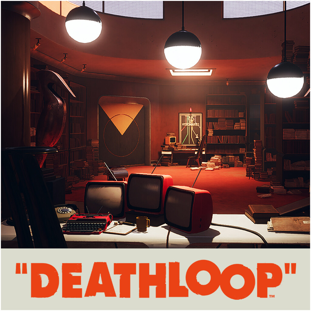 nimlot26's tweet card. Finally got around to sharing some of my work on "DEATHLOOP" ! Unfortunately, I lost a lot of files due to a hard drive failure, but I’m still excited to show what I managed to recover. Hope you...